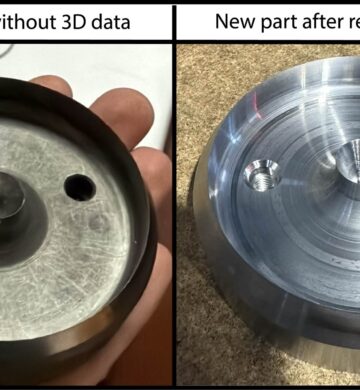 Reverse engineering of a component